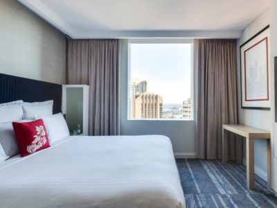 Sydney Harbour Marriott Corporate Events, Deluxe Suite Bedroom