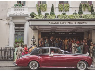 De Vere Grand Connaught Rooms Wedding Venue, Outside Venue