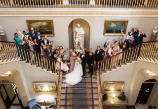 116 Pall Mall Wedding Venue, Staircase, Photography by Andy Griffin