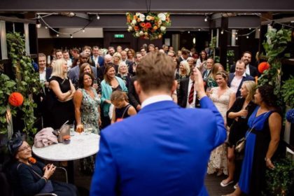 Century Club Wedding Venue, Rooftop Terrace, Photography by London Wedding Photographer1