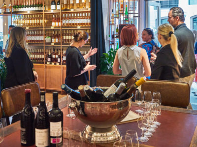 Humble Grape Canary Wharf Corporate Event, Main Events Space