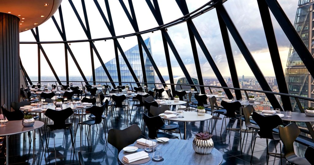 The Gherkin Corporate Dinner, Level 40