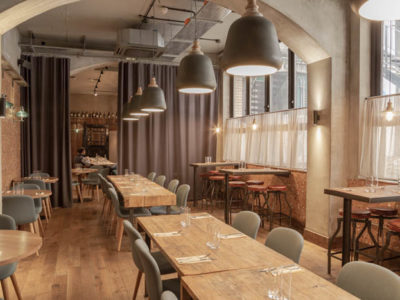 Humble Grape Fleet Street Corporate Lunch, Main Space