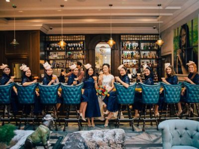 Courthouse Hotel Shoreditch Wedding Venue, The Bar, Photography by Nikki Vandermolen