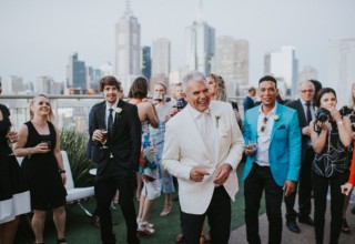 The Langham Melbourne Wedding Venue, Terrace, Photography by Theodore & Co