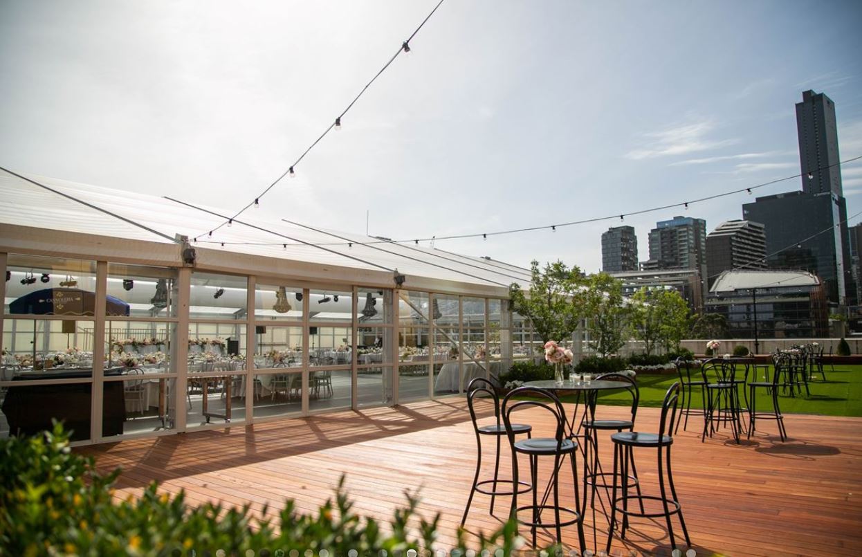 Crown Melbourne Summer Cocktails, Outdoor Terrace