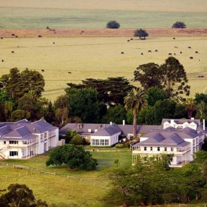 Chateau Yering Private Party Venue, View from above