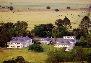 Chateau Yering Private Party Venue, View from above