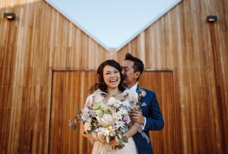 The Woodhouse Wollombi weddings bride and groom