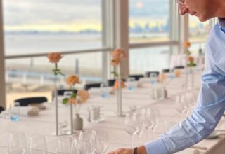 Stonier Wine Dinner – Setup