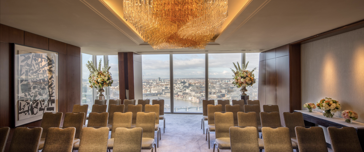 Shangri-La Hotel, At The Shard, London, Li Room - Theatre Style meetings
