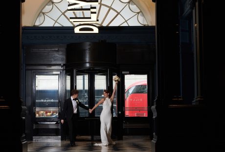 The Dilly London luxury hotel wedding venue, Photo By Xander Casey and Jeremy Rata