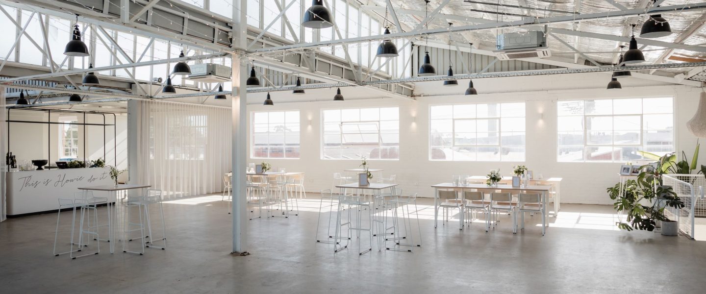 The Button Factory Melbourne warehouse event venue Nudo Events