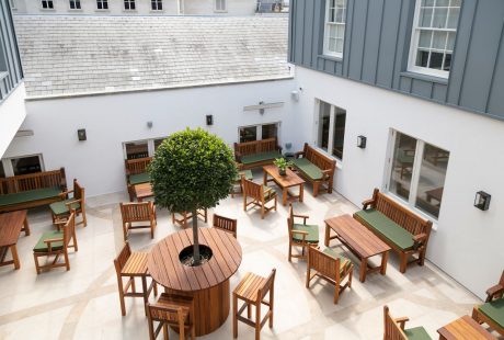 City of London Club Wedding Reception Venues Central London Courtyard