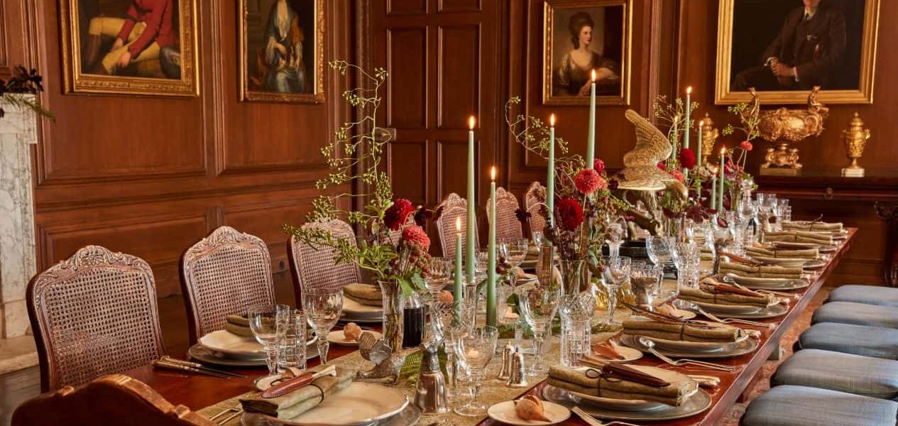 Cowdray House Dining Room Ben Wright Photography