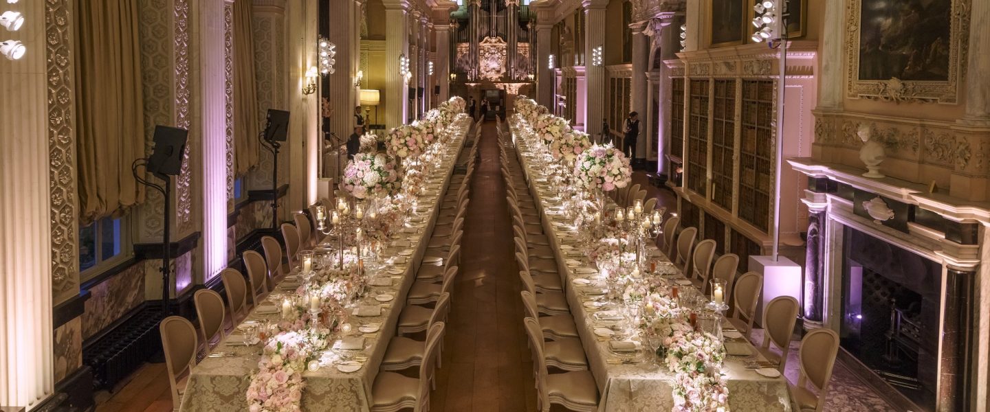 Blenheim Palace Oxfordshire Wedding Venues - The Long Library