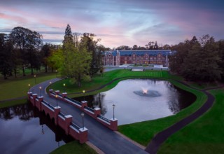 Fairmont Windsor Park Aerial Evening