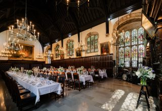 3 long tables wedding