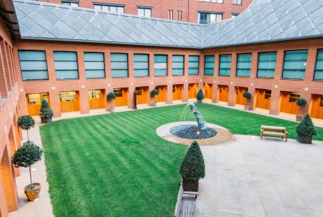 The Courtyard of the Haberdasher's Hall in London