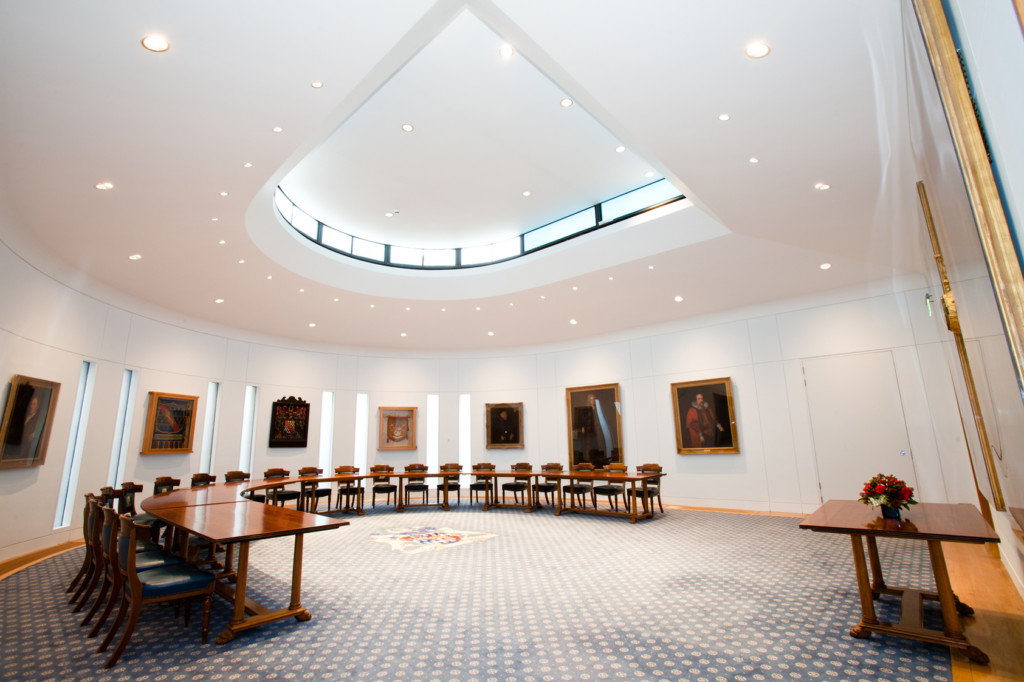 Court Room U shape meeting full room view 2 in Haberdasher's Hall London