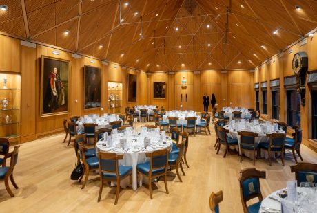 Decorated Tables at Livery Hall 2 in Haberdasher's Hall London