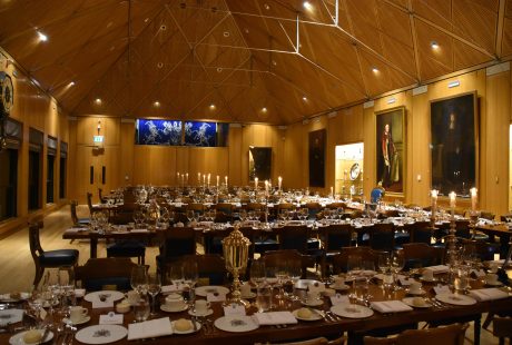 Decorated Tables at Livery Hall 8 in Haberdasher's Hall London