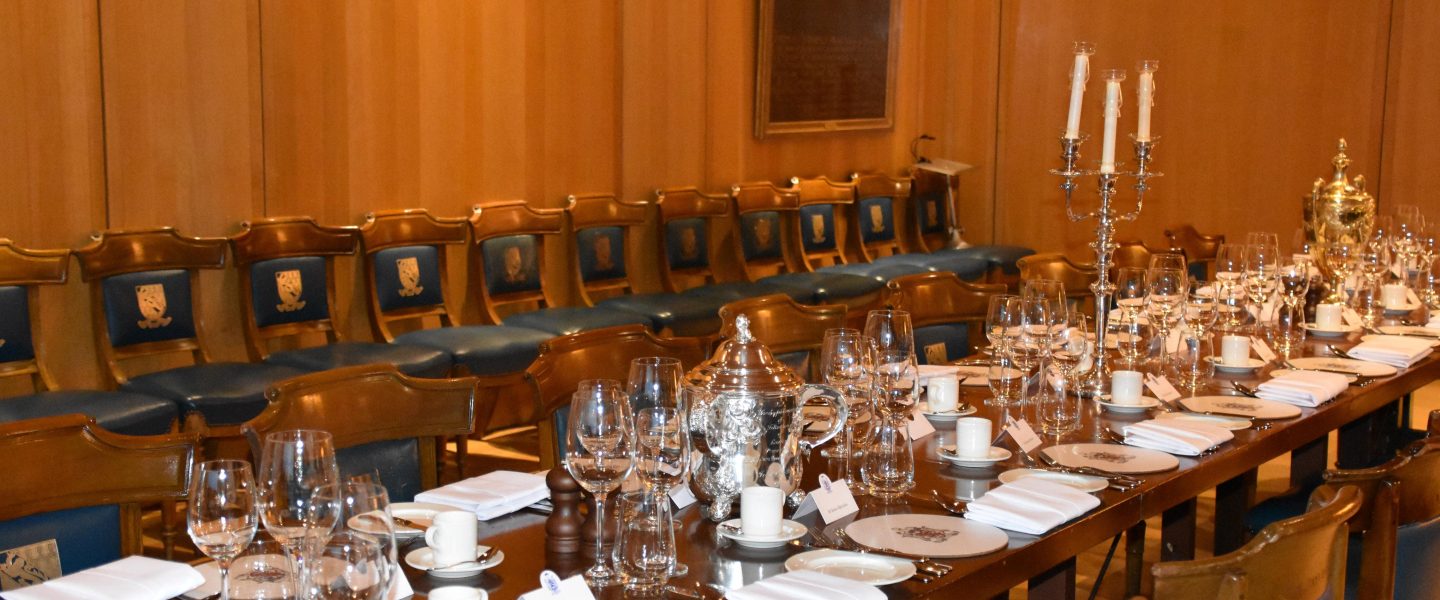 Decorated Table at Livery Hall 4 in Haberdasher's Hall London