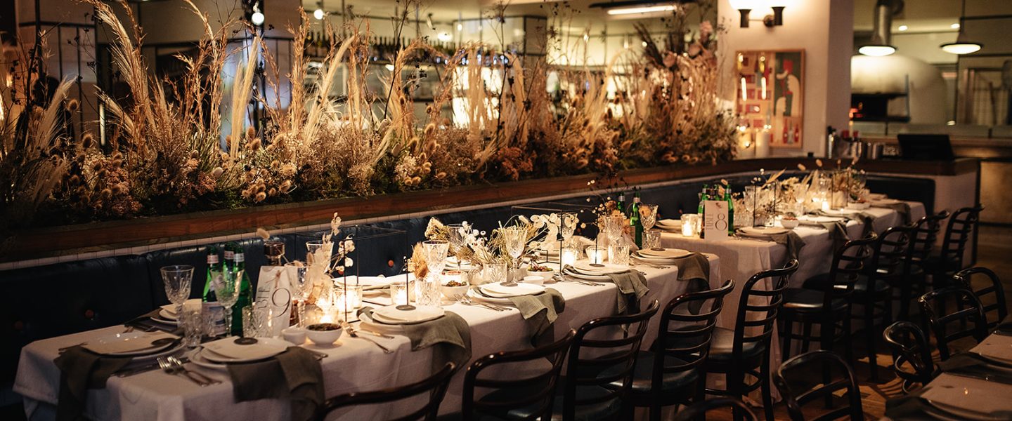 Dining Area at Matteo Downtown Sydney
