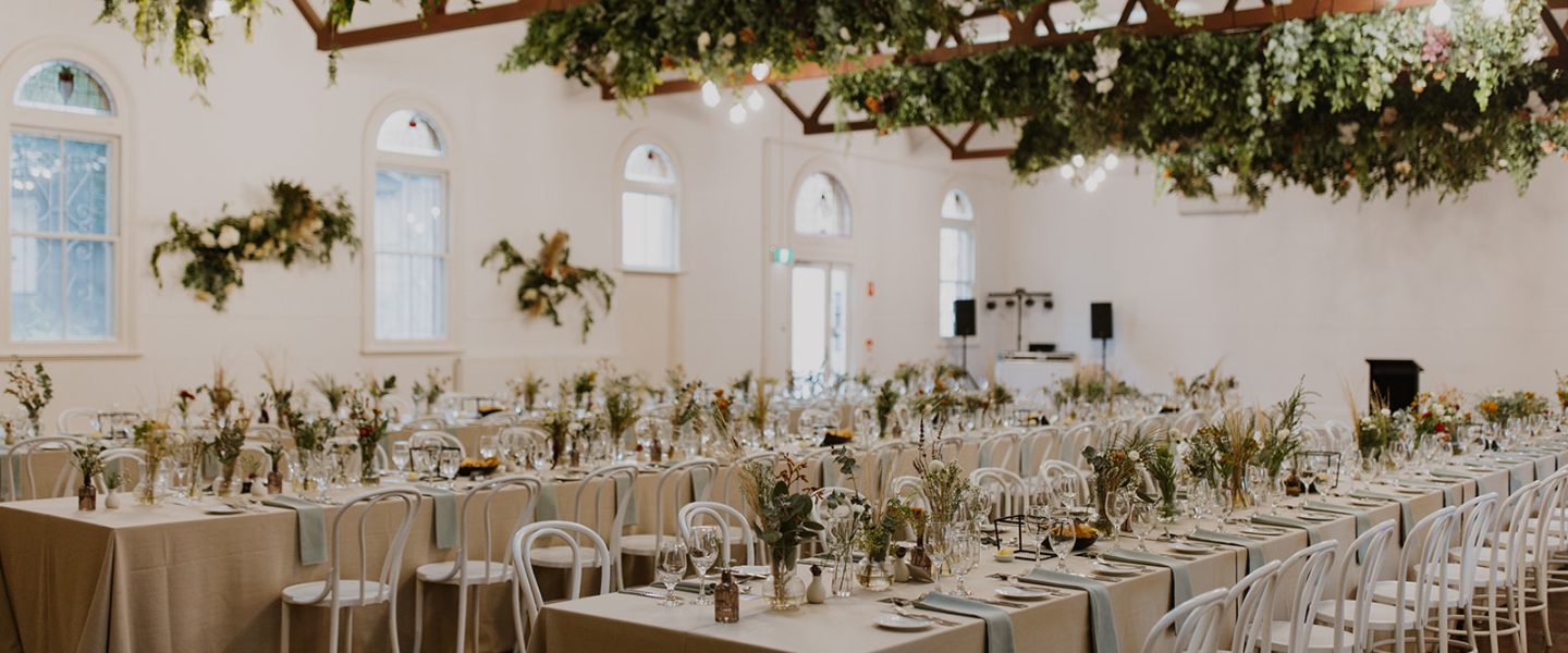 Dining Area At Rosina Room at Abbotsford Convent Melbourne Event