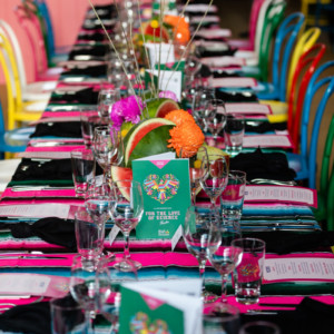 Event Dining Area At Rosina Room at Abbotsford Convent Melbourne Wedding