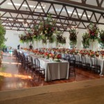 Dining With Long Tables And Chairs At Rosina Room at Abbotsford Convent Melbourne Event Event