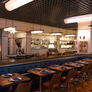 Dining Room At Matteo Downtown Sydney Wedding With Tables