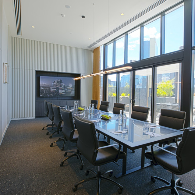 Boardroom At Oakwood Premier Melbourne Event
