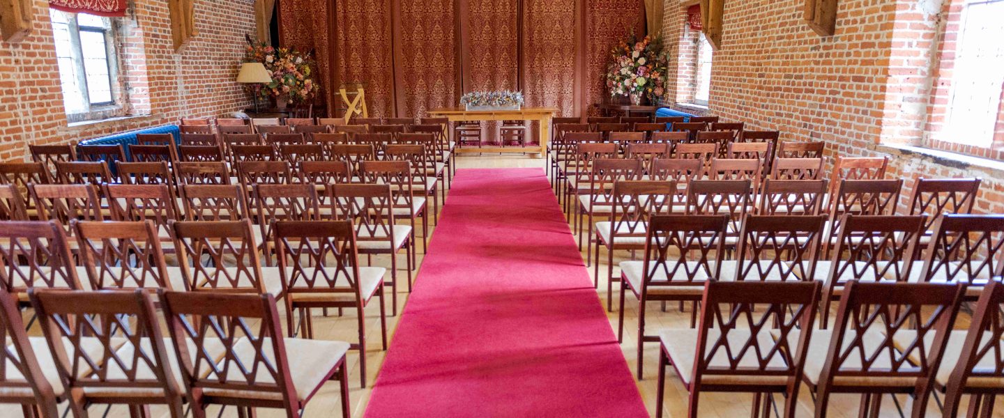 Corsellis Room At Layer Marney Tower Essex Wedding
