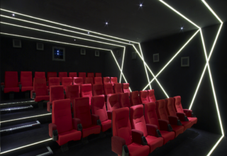 W London Event Photography Screening Room Area