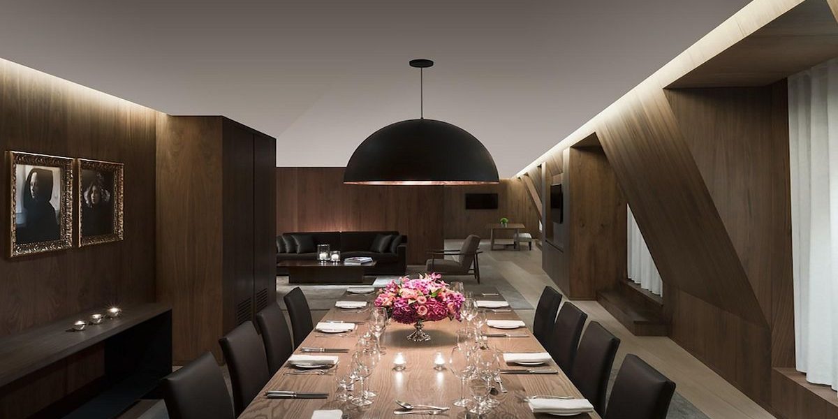Dining Room At The London EDITION Wedding