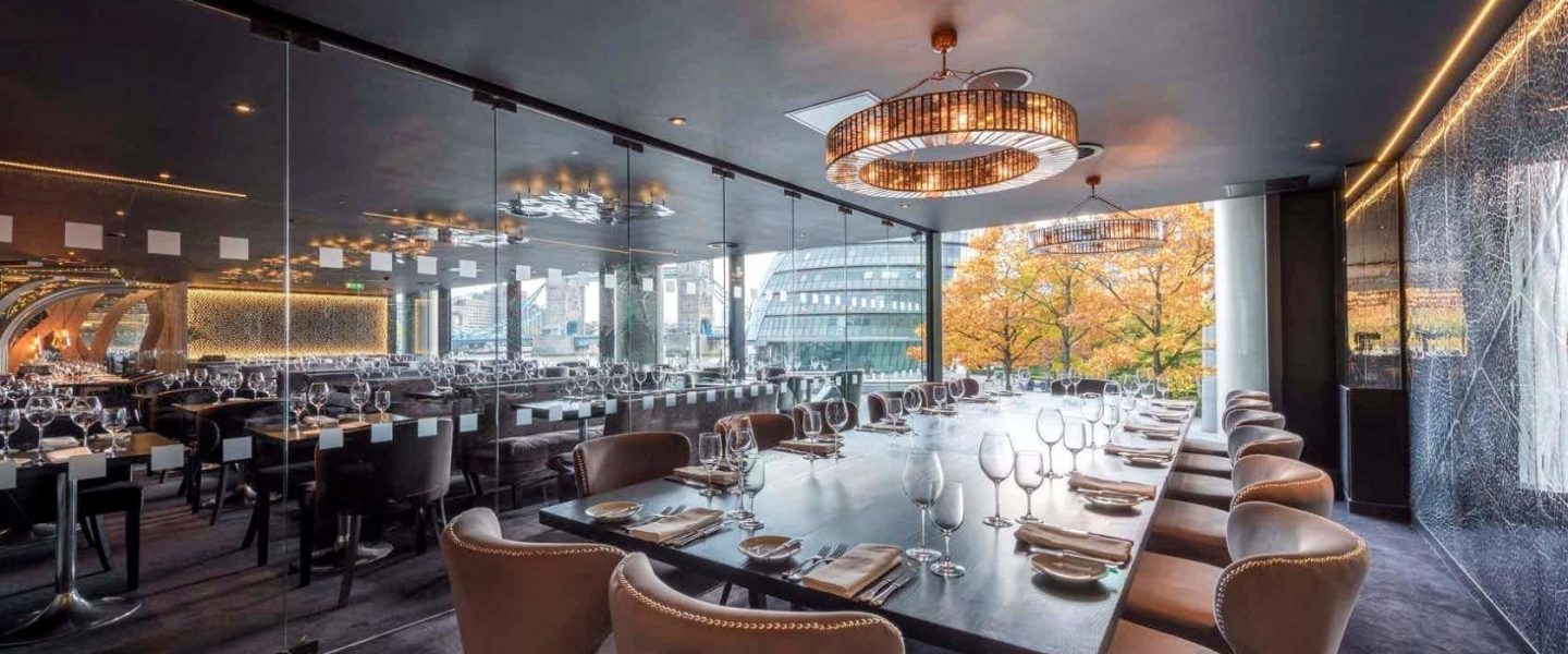 Private Dining Room At Gaucho Tower Bridge Wedding