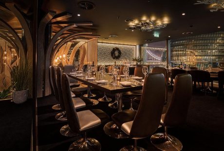 Dining Place At Gaucho Tower Bridge Wedding