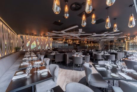 Dining Chairs & Tables At Gaucho Tower Bridge Wedding