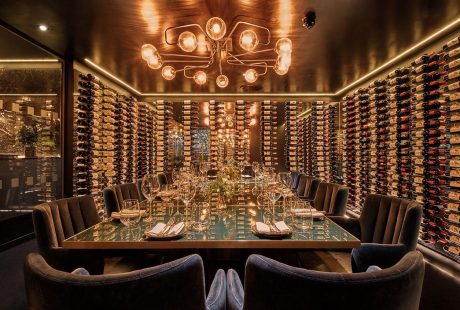 Dining Room At Gaucho Tower Bridge Wedding