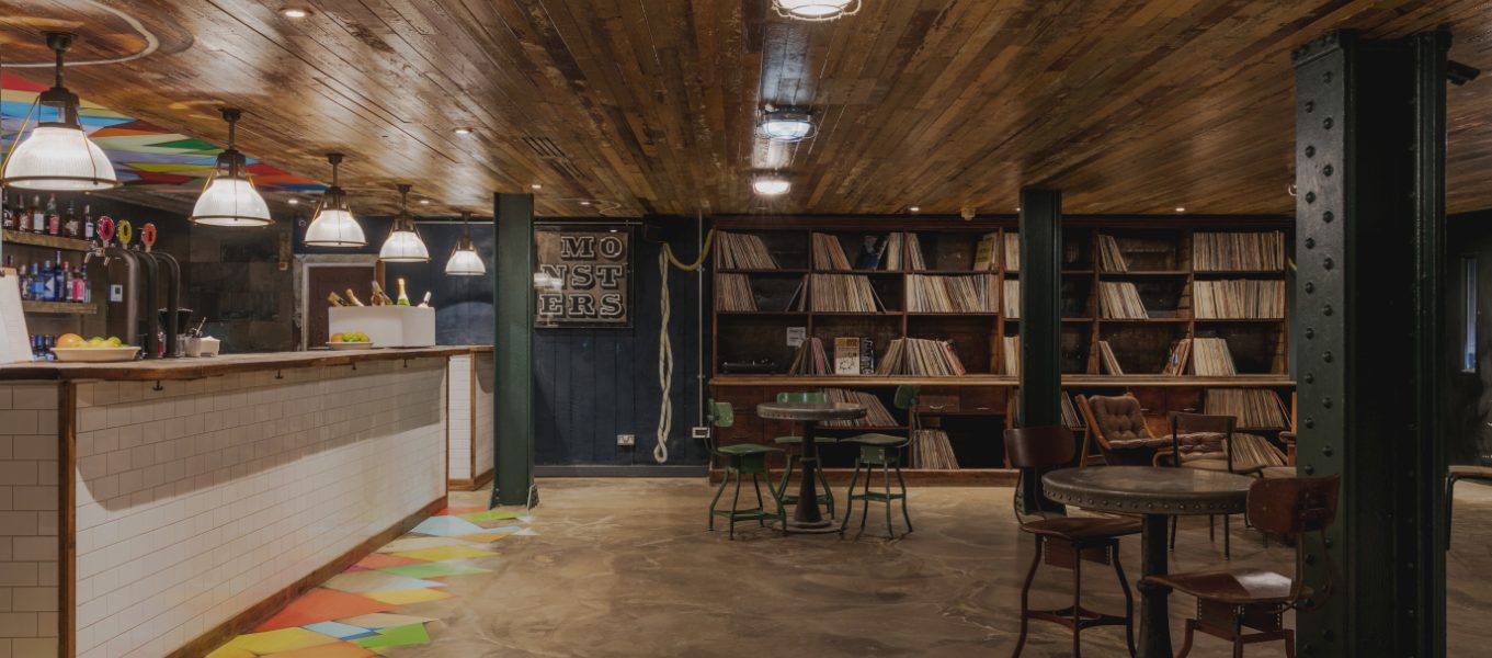 Space At Never For Ever With Tables And Chairs