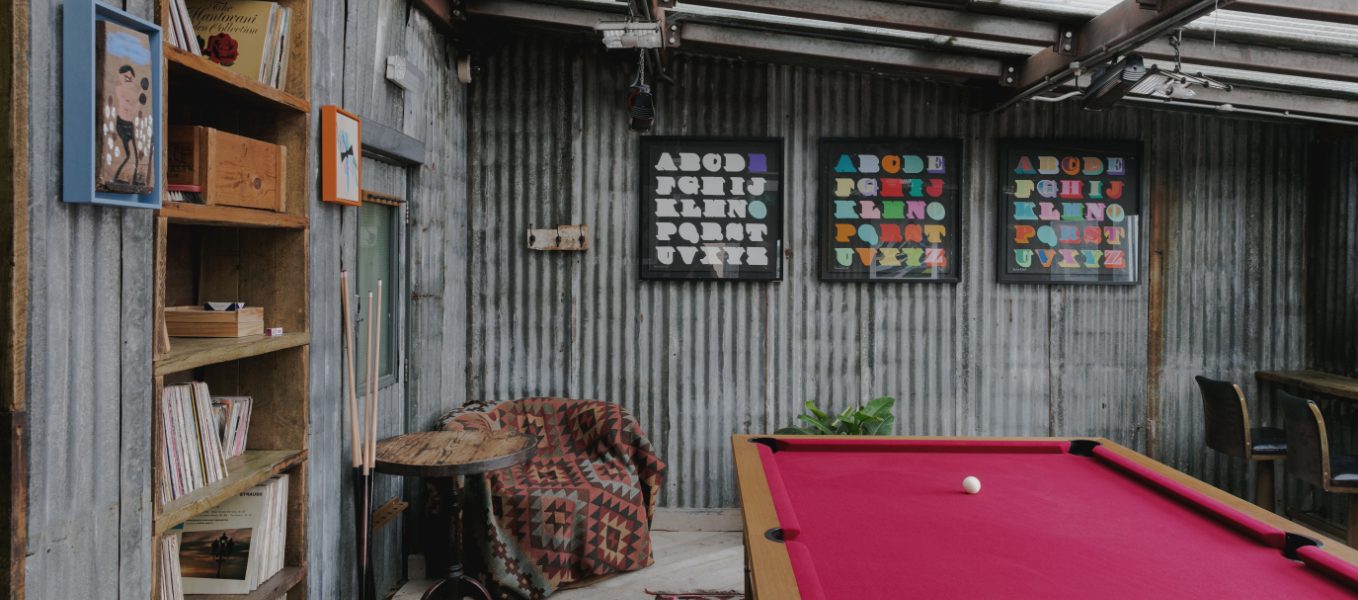 Space At Never For Ever With Billiard