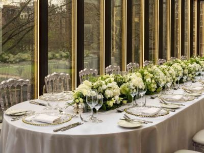 Table And Chairs At The Carlton Tower Jumeirah