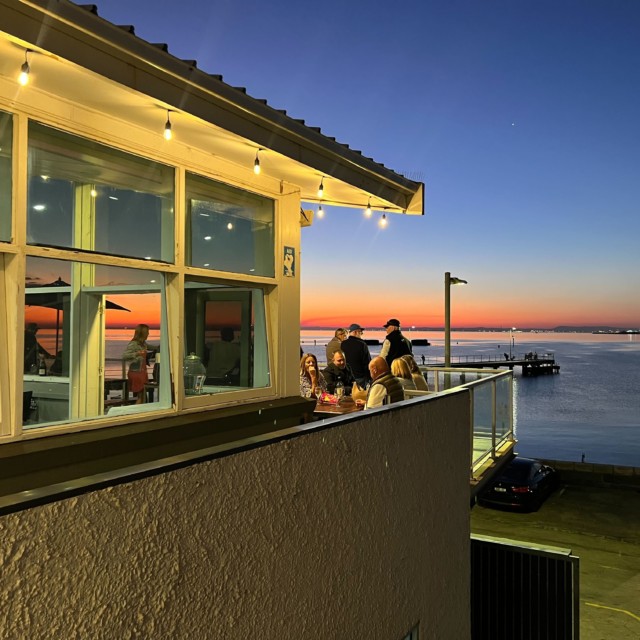 Outdoor Guests At Black Rock Yacht Club