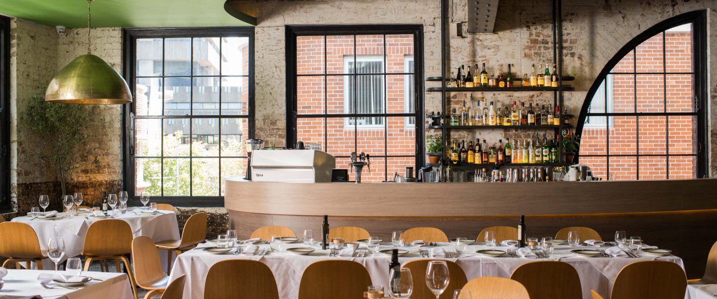 Bar Interior At Olio Kensington Street
