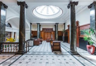 Town Hall Hotel Wedding Photography Lobby Shot