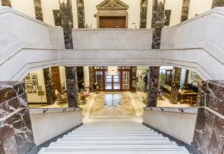 Town Hall Hotel Wedding Photography Main Entrance View