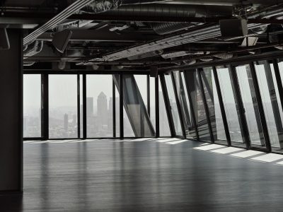 Landing Forty Two London view 2