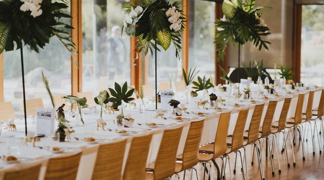 Reception Setup At Werribee Open Range Zoo