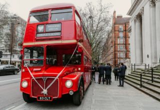 Coin Laundry Wedding Photography Bus